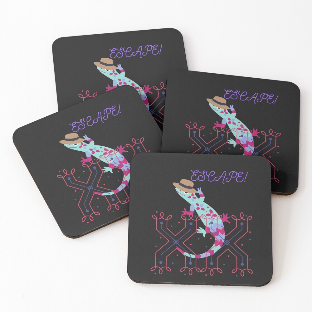 Item preview, Coasters (Set of 4) designed and sold by SooDesignStudio.