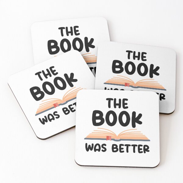 Item preview, The Book Was Better-Typewriter Style Book Lover Gift SK designed and sold by andregiftshopzz.