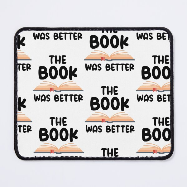 Item preview, The Book Was Better-Typewriter Style Book Lover Gift SK designed and sold by andregiftshopzz.