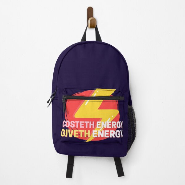 Item preview, Costeth Energy Giveth Energy, quote of the day, Print Clothing, T-Shirt, Sticker, Magnet, Mouse Pad, Card, Poster, Duvet, tapestry, Curtain, Tapestry, Coaster, Tote Bag, Canva Mounted Print, designed and sold by SpiralStairShop.