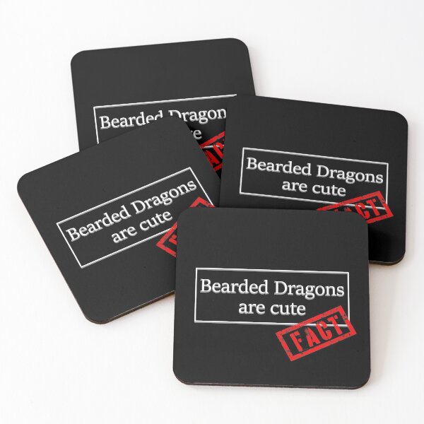 Item preview, Bearded Dragons are cute, FACT designed and sold by EdgyDesignForU.