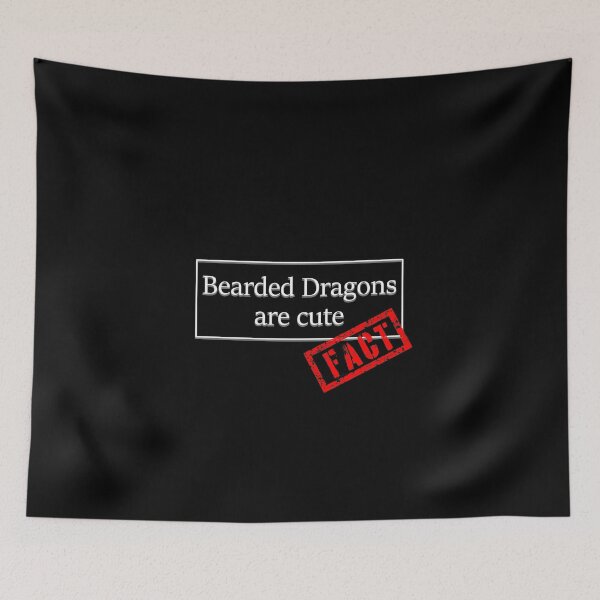 Item preview, Bearded Dragons are cute, FACT designed and sold by EdgyDesignForU.