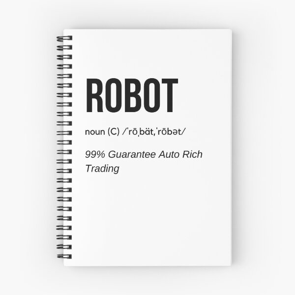 Item preview, Funny Robot Definition (Black) designed and sold by TraderShirts.