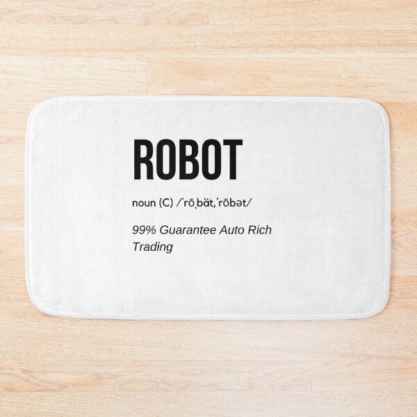 Item preview, Funny Robot Definition (Black) designed and sold by TraderShirts.