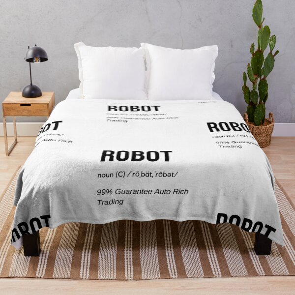 Item preview, Funny Robot Definition (Black) designed and sold by TraderShirts.