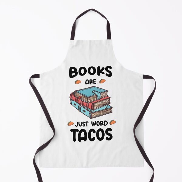 Item preview, Books Are Just Word Tacos-Avid Readers,Book Nerds SK designed and sold by andregiftshopzz.