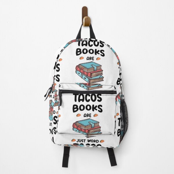 Item preview, Books Are Just Word Tacos-Avid Readers,Book Nerds SK designed and sold by andregiftshopzz.