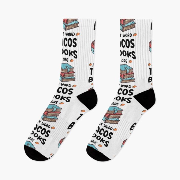 Item preview, Books Are Just Word Tacos-Avid Readers,Book Nerds SK designed and sold by andregiftshopzz.