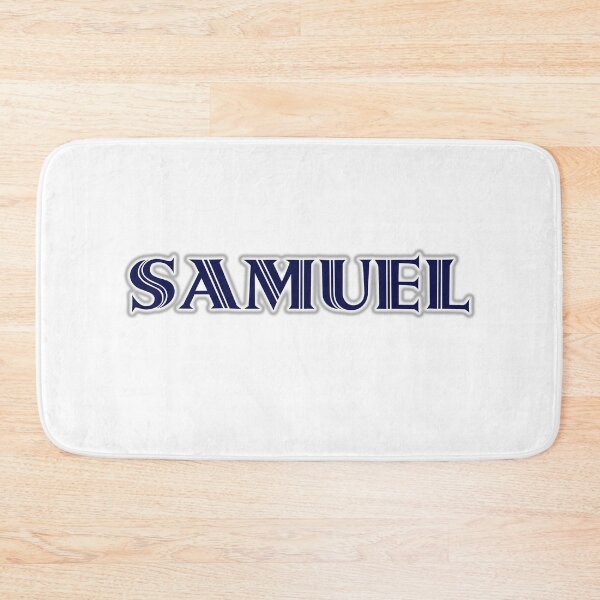 Item preview, SAMUEL - Nametag for SAMUEL Roman Style in Blue designed and sold by ferretmaes.