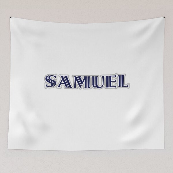Item preview, SAMUEL - Nametag for SAMUEL Roman Style in Blue designed and sold by ferretmaes.