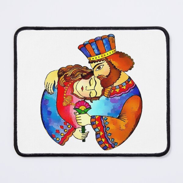 Item preview, Ancient persian king and queen designed and sold by doniainart.