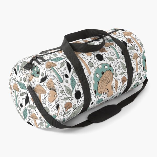 Item preview, Black and White Forest Elements in Autumn Pattern  designed and sold by artestreestudio.