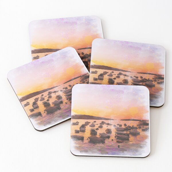 Item preview, Summer Sunset In Saint Pawl Bay Digital Painting designed and sold by miraminerva09.