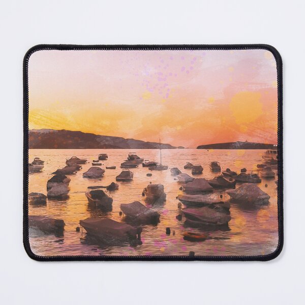 Item preview, Summer Sunset In Saint Pawl Bay Digital Painting designed and sold by miraminerva09.