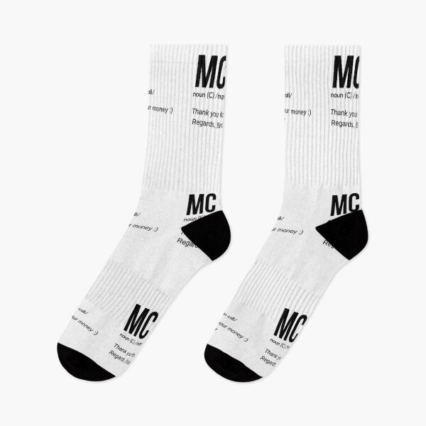 Item preview, MC Funny Definition (Black) designed and sold by TraderShirts.