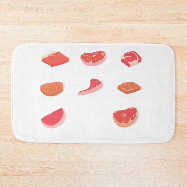 Item preview, Beef Cuts Sticker Pack designed and sold by ProtonProject.