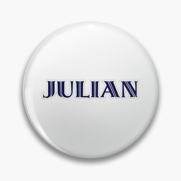 Item preview, JULIAN - Nametag for JULIAN Roman Style in Blue designed and sold by ferretmaes.