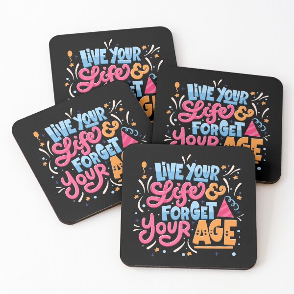 Item preview, Live Your Life And Forget Your Age - Birthday designed and sold by anziehend.