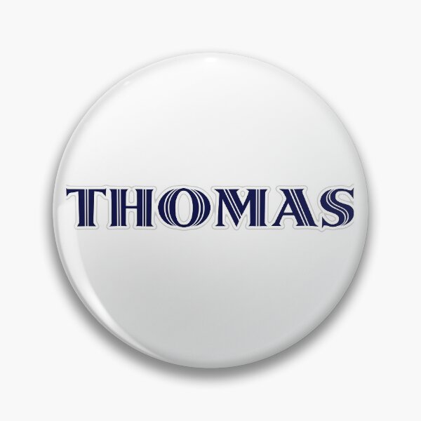 Item preview, THOMAS - Nametag for THOMAS Roman Style in Blue designed and sold by ferretmaes.