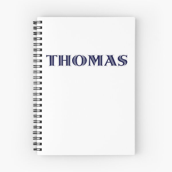 Item preview, THOMAS - Nametag for THOMAS Roman Style in Blue designed and sold by ferretmaes.