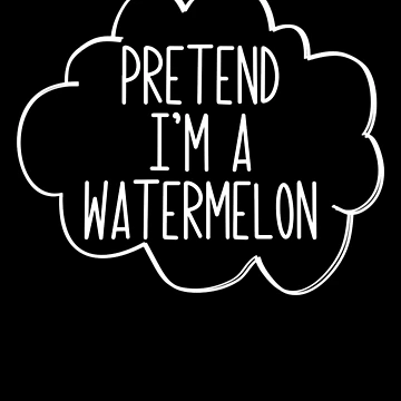 Vorschaubild zum Design Pretend I'm A Watermelon Halloween Costume Watermelon Gear von DynamicDesign