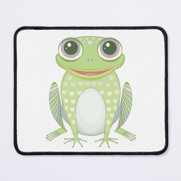 Item preview, Big Optimistic Frog designed and sold by Jean Gregory Evans.