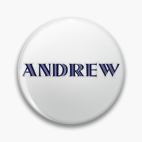 Item preview, ANDREW - Nametag for ANDREW Roman Style in Blue designed and sold by ferretmaes.