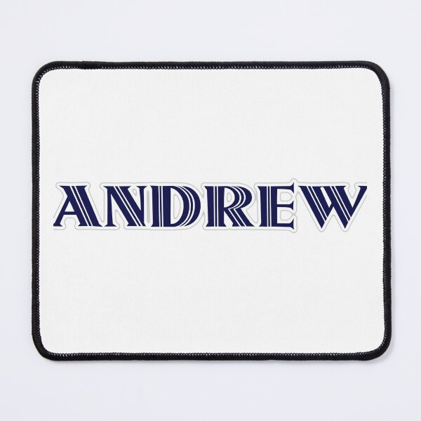 Item preview, ANDREW - Nametag for ANDREW Roman Style in Blue designed and sold by ferretmaes.