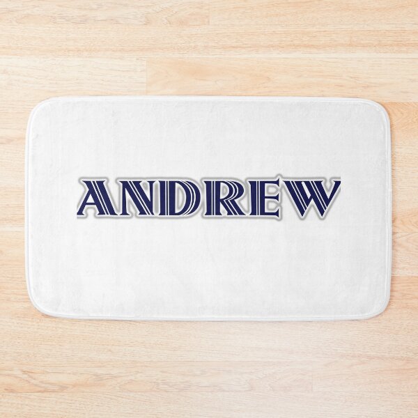 Item preview, ANDREW - Nametag for ANDREW Roman Style in Blue designed and sold by ferretmaes.