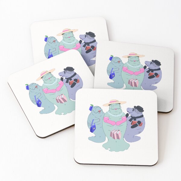 Item preview, Just A Girl Who Loves Manatees designed and sold by DiegoUrz.