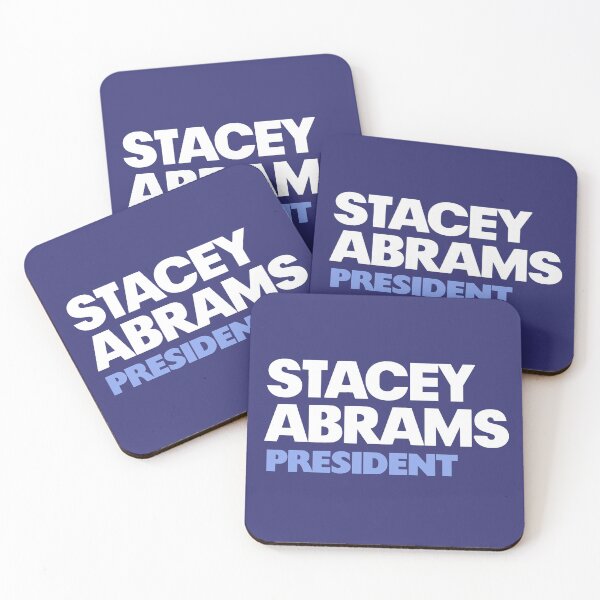 Item preview, Stacey Abrams For 2024 President Purple Campaign Logo Sticker designed and sold by YikesForever.