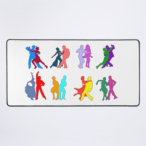 Item preview, Los bailarines coloridos designed and sold by doniainart.