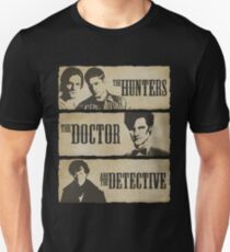 The Hunters, The Doctor and The Detective (Matt Smith version) Unisex T-Shirt