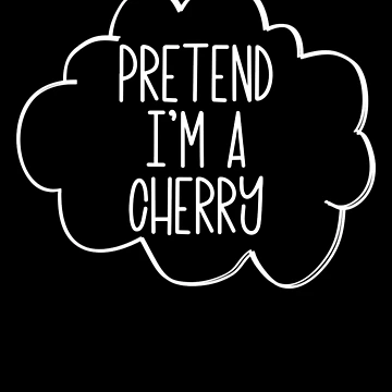 Vorschaubild zum Design Pretend I'm A Cherry Lazy Halloween Costume Pretend Cherry Gear von DynamicDesign
