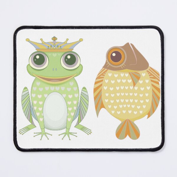 Item preview, Frog & Fish designed and sold by Jean Gregory Evans.