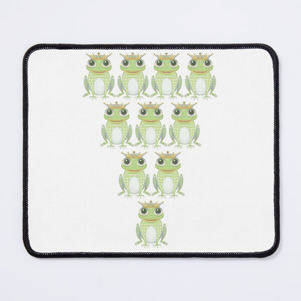 Item preview, Royal Frog Formation (or Bowling Setup) designed and sold by Jean Gregory Evans.