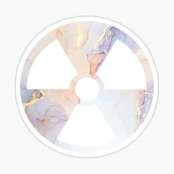 Item preview, Marbled Radiology Symbol designed and sold by xtinaxoxo3.