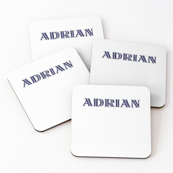 Item preview, ADRIAN - Nametag for ADRIAN Roman Style in Blue designed and sold by ferretmaes.