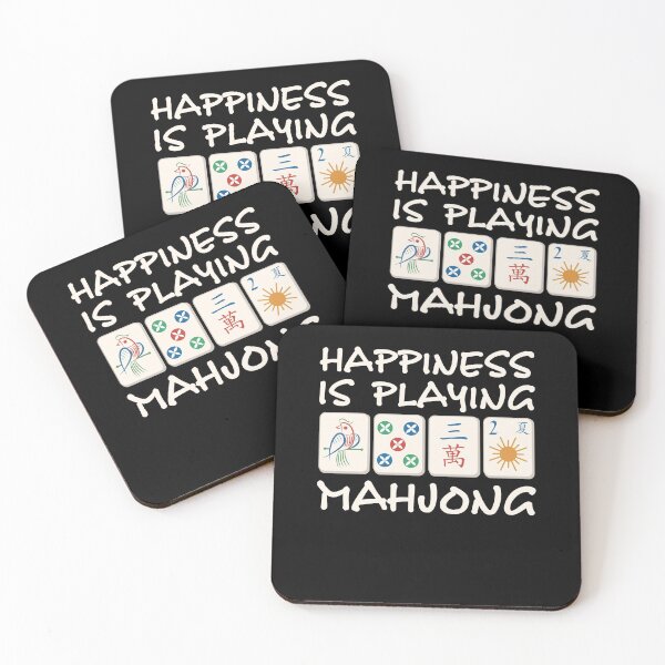 Item preview, Happiness Is Playing Mahjong - Mahjong Party Mahjong Game designed and sold by Mc-R.