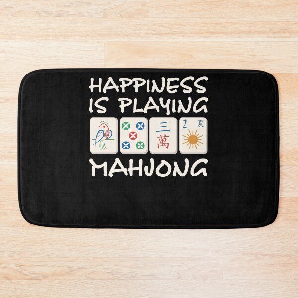 Item preview, Happiness Is Playing Mahjong - Mahjong Party Mahjong Game designed and sold by Mc-R.