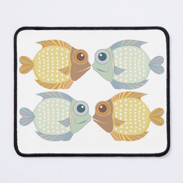 Item preview, 2 FISH + 2 FISH designed and sold by Jean Gregory Evans.