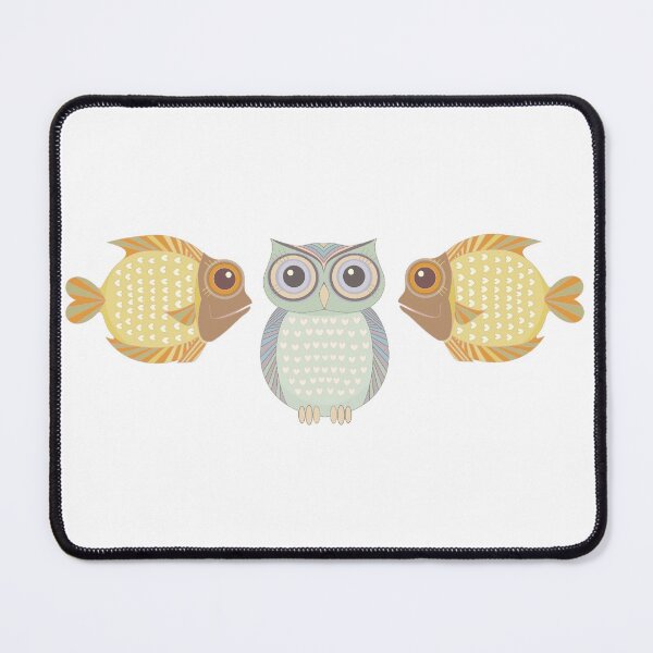 Item preview, Fish Owl Fish designed and sold by Jean Gregory Evans.