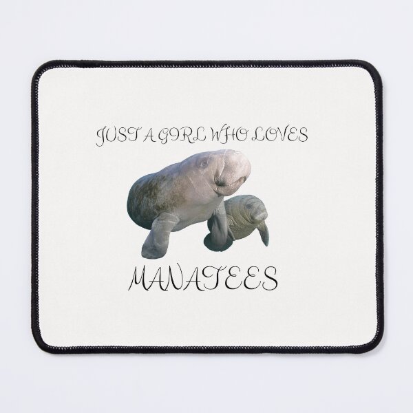 Item preview, Just A Girl Who Loves Manatees designed and sold by DiegoUrz.