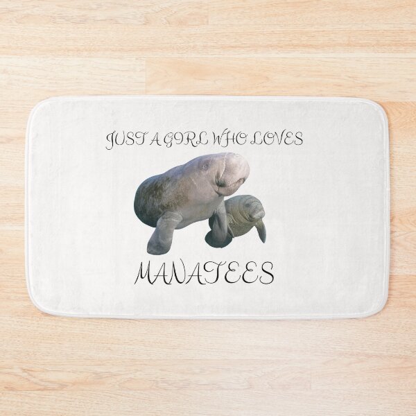 Item preview, Just A Girl Who Loves Manatees designed and sold by DiegoUrz.