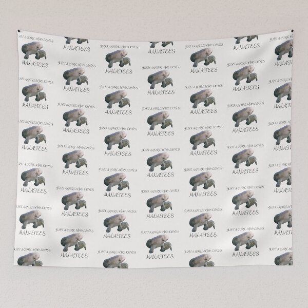 Item preview, Just A Girl Who Loves Manatees designed and sold by DiegoUrz.