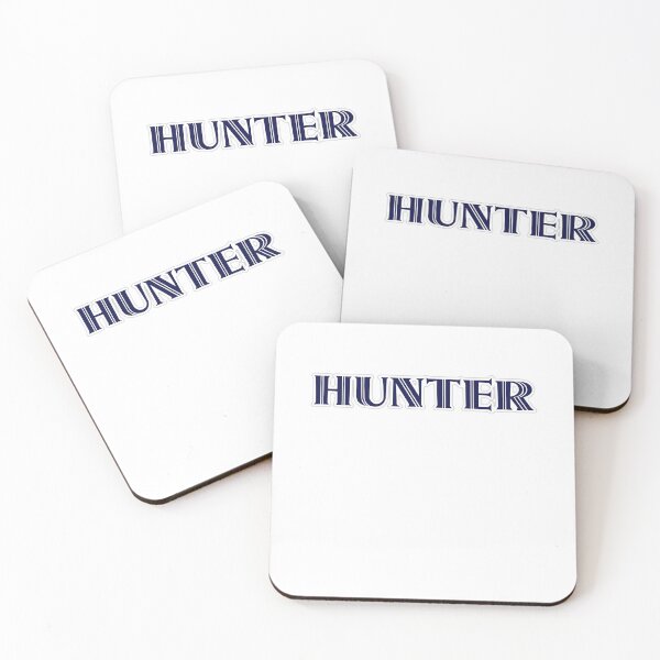 Item preview, HUNTER - Nametag for HUNTER Roman Style in Blue designed and sold by ferretmaes.