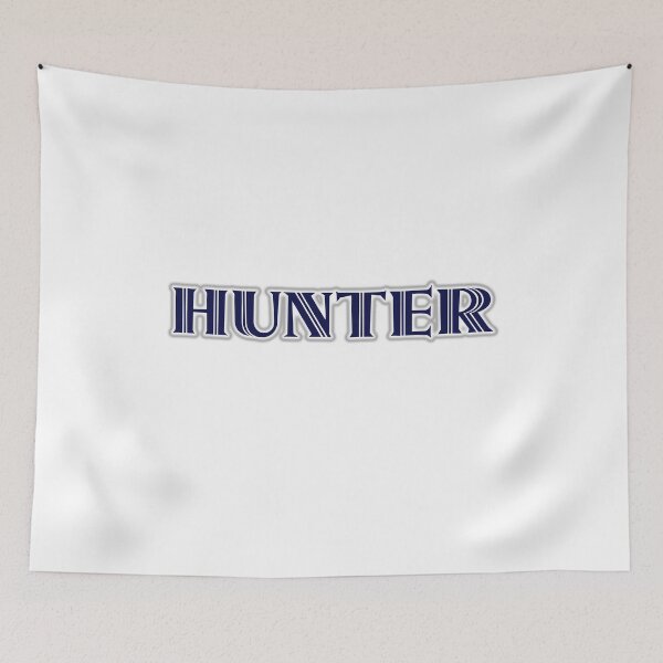 Item preview, HUNTER - Nametag for HUNTER Roman Style in Blue designed and sold by ferretmaes.