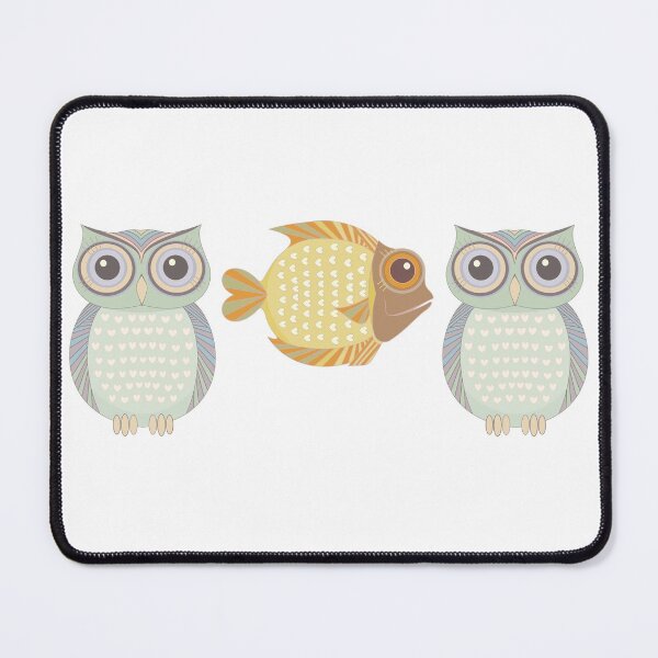 Item preview, Owl Fish Owl designed and sold by Jean Gregory Evans.