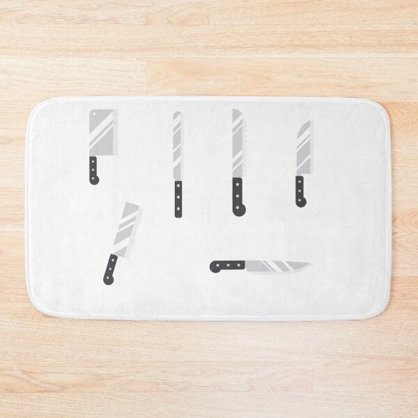Item preview, butchers Knives Set Sticker Pack designed and sold by ProtonProject.