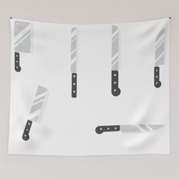 Item preview, butchers Knives Set Sticker Pack designed and sold by ProtonProject.